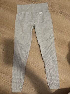 Gymshark women’s Light Grey Seamless High-Waist Leggings